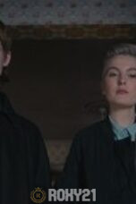 a man and woman standing together